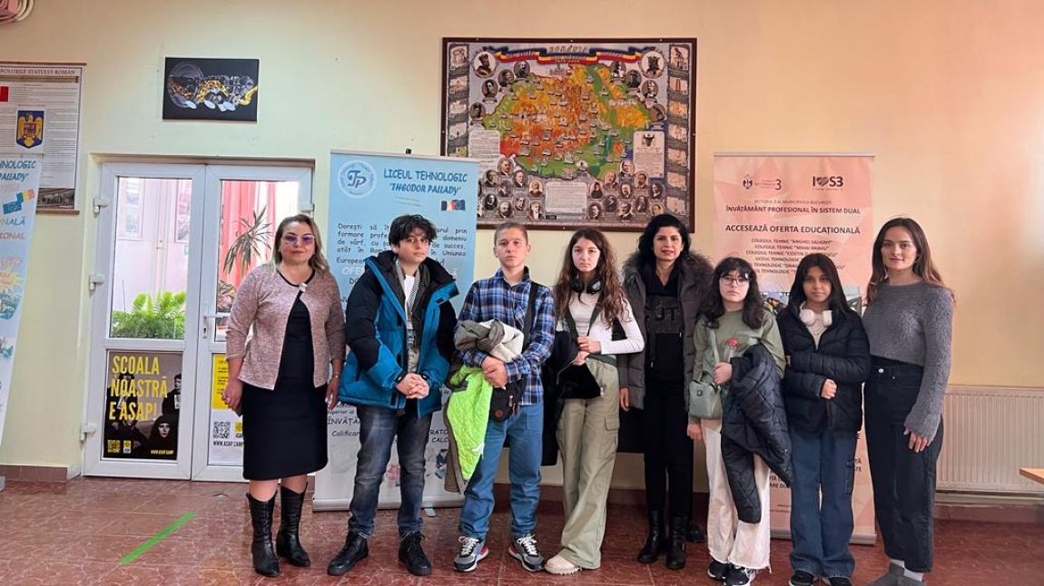 Öğrencilerimiz Erasmus Kapsamında Romanya Bükreşte